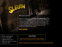 Sleuth Shades Of Mystery Game